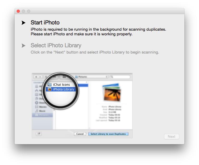 Duplicate Cleaner For iPhoto 03 20141103 213935